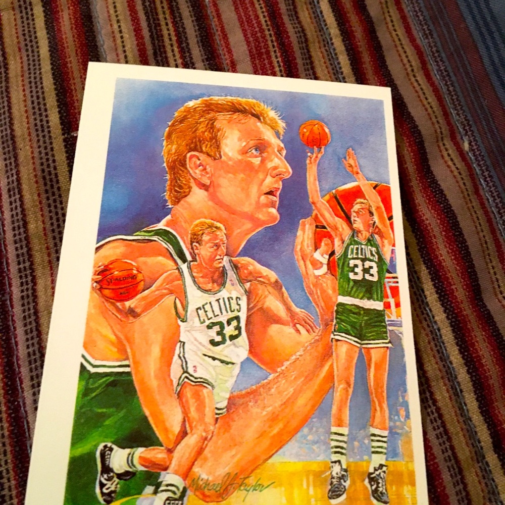 An insane rare larry bird nba too well stored